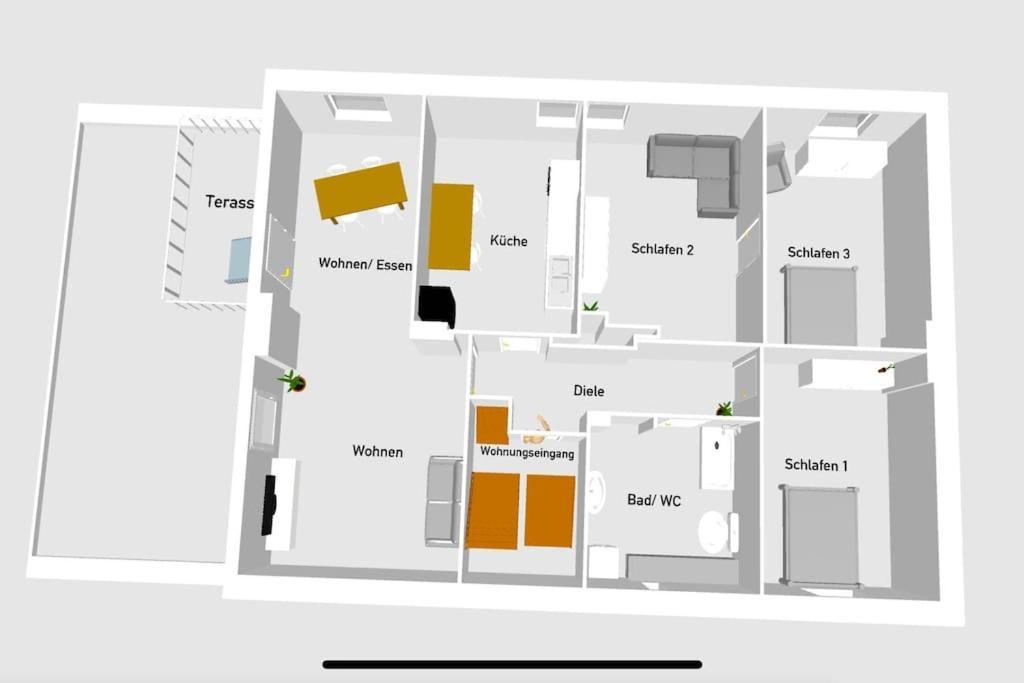 Dachgeschoss Traum Schwelm Bluecherstr - Naehe Dus & Dortmund & Koeln & Essen Dış mekan fotoğraf